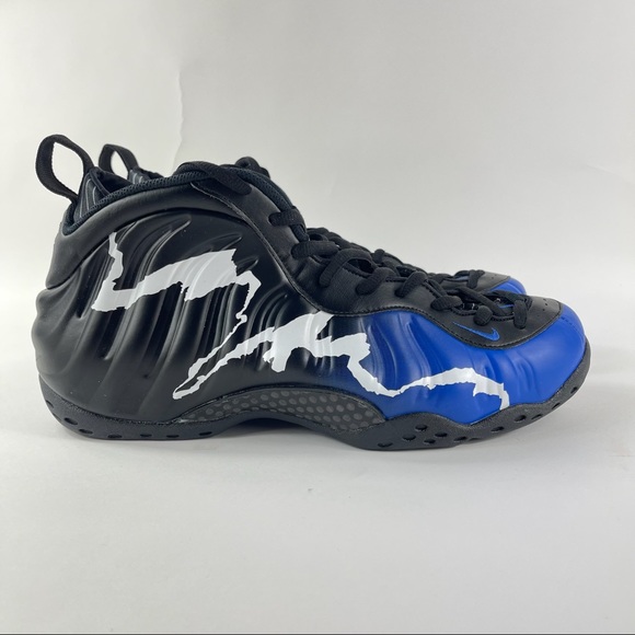 blue white and black foamposites